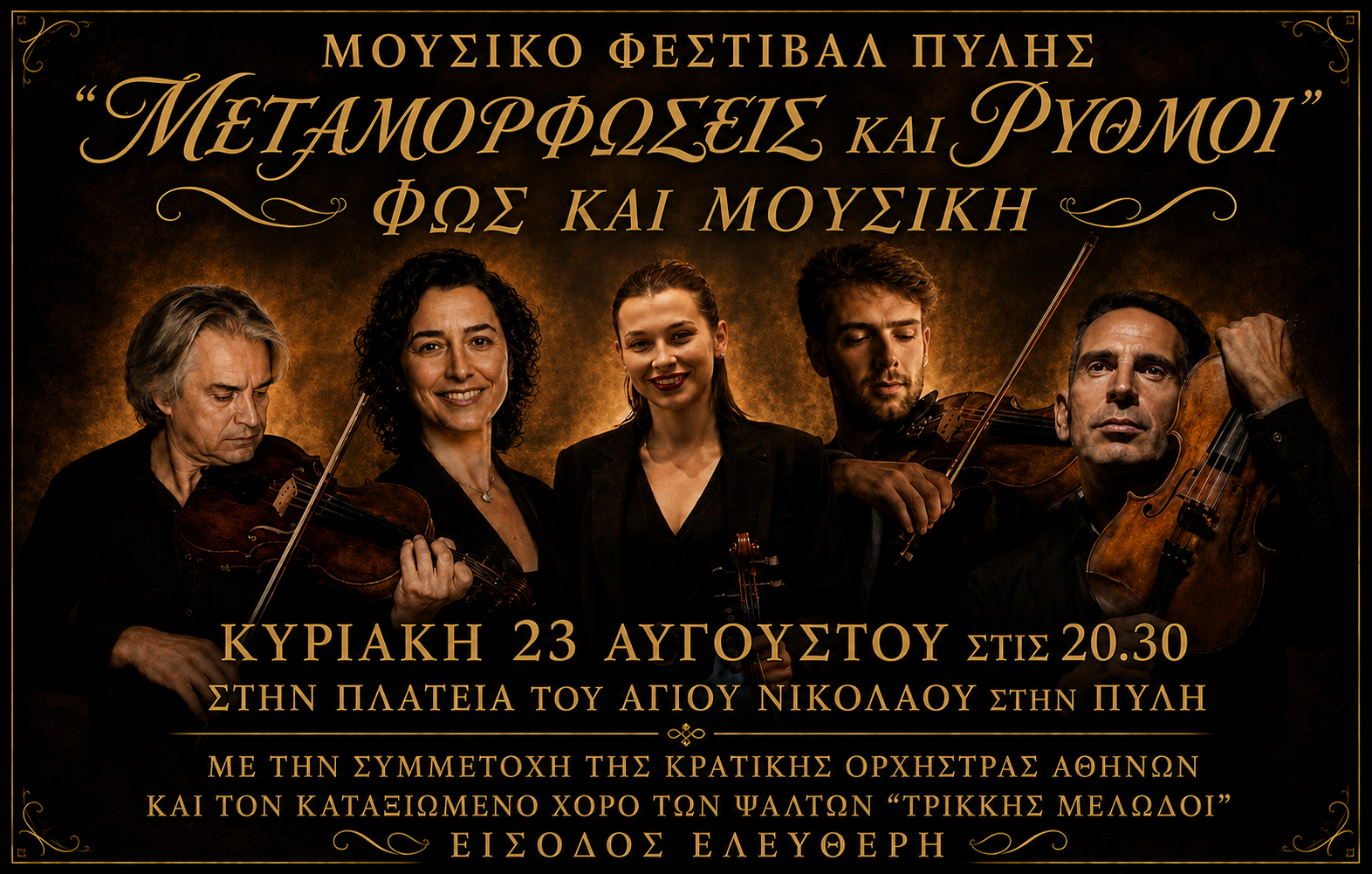 ΜΟΥΣΙΚΟ ΦΕΣΤΙΒΑΛ ΠΥΛΗΣ ΦΩΣ ΚΑΙ ΜΟΥΣΙΚΗ 2026
